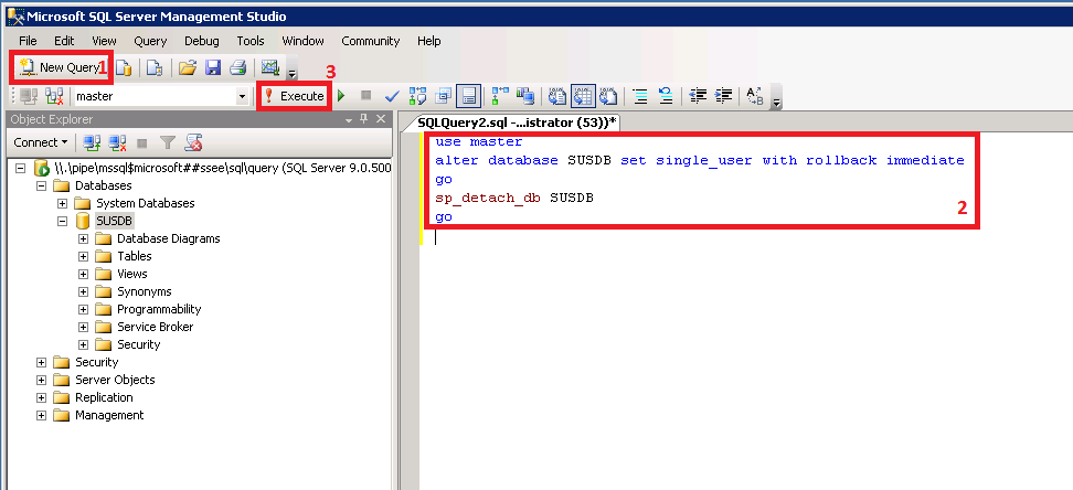 WSUS Database WID to SQL Server 2014 Migration - Eren ERTAŞ